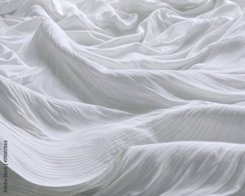 Obraz premium Elegant Fabric Waves Texture