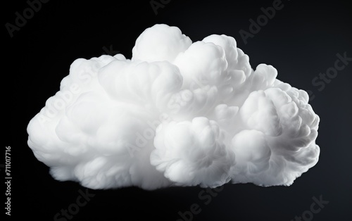 White cumulus cloud