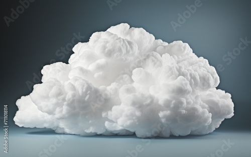White cumulus cloud