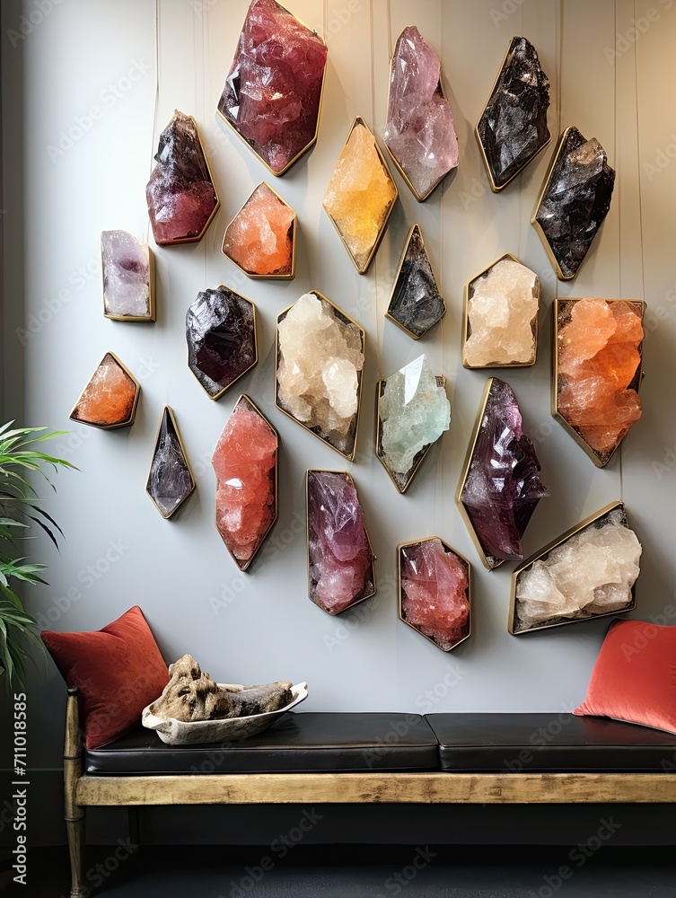 Gemstone Collections: Stunning Mineral Wall Art to Beautify Your Space Gemstone Collections: Stunning Mineral Wall Art to Beautify Your Space