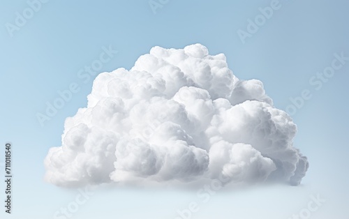 White cumulus cloud