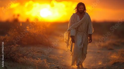 40 days in the desert, Jesus Christ is tempted in the desert