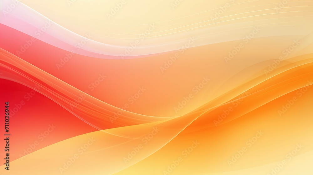 Abstract Yellow and Red Wave Background. Color gradient ombre. Wavy blurry lines background. Abstract Yellow and Red Wave Background. Color gradient ombre. Wavy blurry lines background.