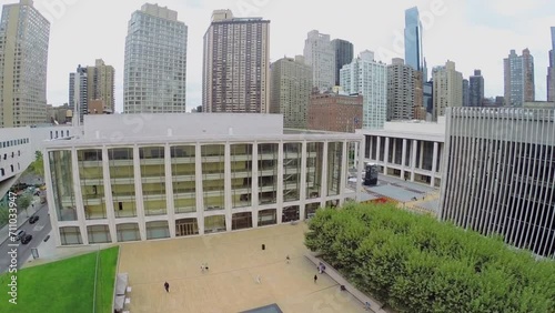 Lincoln Center with Metropolitan Opera House, Avery Fisher Hall photo