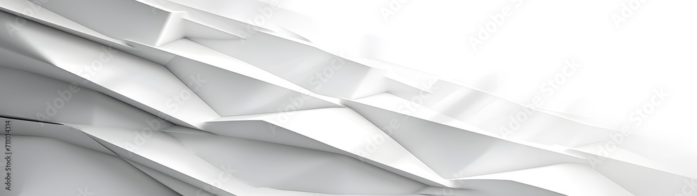 An intricate origami masterpiece, the pure white paper folds create a mesmerizing abstract design that evokes feelings of simplicity and elegance An intricate origami masterpiece, the pure white paper folds create a mesmerizing abstract design that evokes feelings of simplicity and elegance
