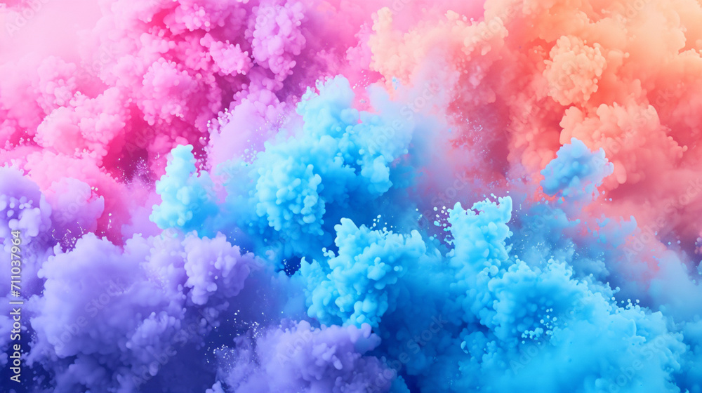 Fototapeta premium Wavy, multicolored, stunning background photos. Website photos. White, Red, Blue, Purple, Pink, Yellow, Orange. Harmony of Colors. Pastel Shades. Background. Screenshot. wallpaper