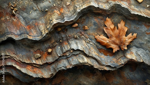 Capture the intricate textures found in natural elements like leaves  bark  or stones  providing a rich and organic backdrop  generative AI