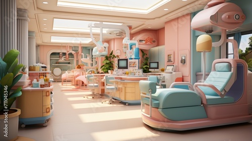 Pediatric Hospital Room of the Future
