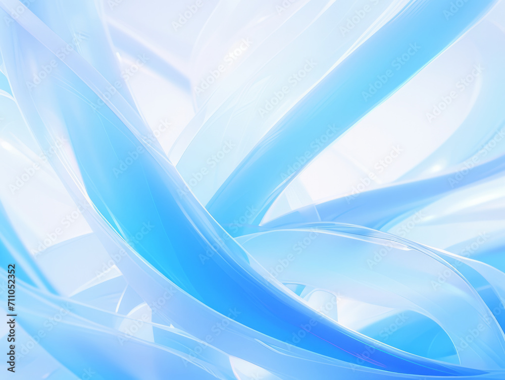 Obraz premium Close Up of Blue and White Background - Simple and Striking Design