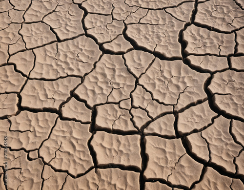 Arid and parched earth