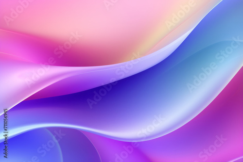 Close Up of Vibrant Pink and Blue Background