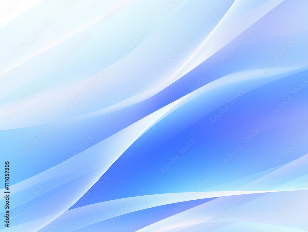 Blue and White Abstract Background With Wavy Lines Blue and White Abstract Background With Wavy Lines