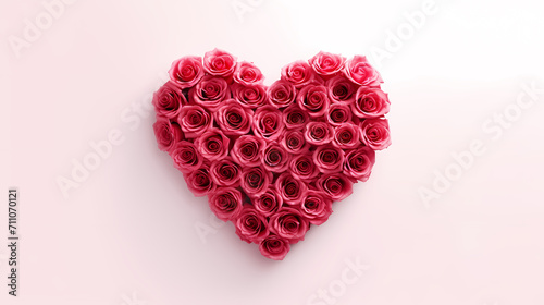 Valentine's Day, love and romance background, background with heart shapes