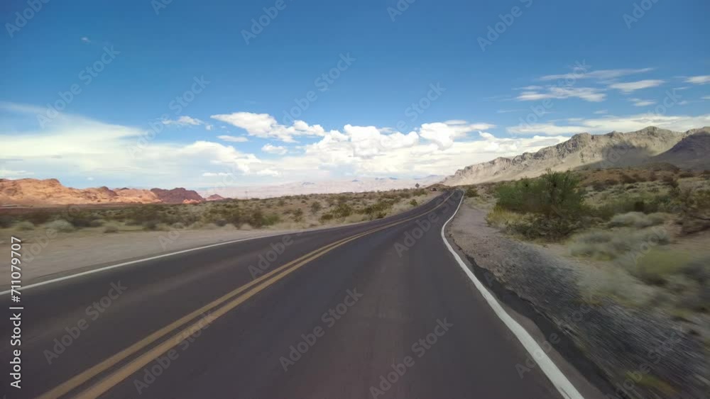 Driving Plate Nevada Desert Valley of Fire Eastbound Multicam Set 12 Front View USA Driving Plate Nevada Desert Valley of Fire Eastbound Multicam Set 12 Front View USA