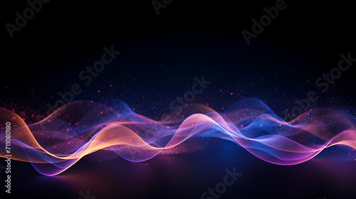 Modern digital abstract 3D background, abstract lines background
