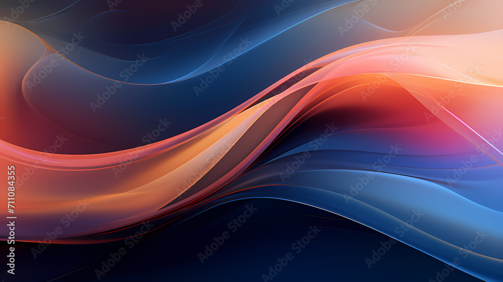 Naklejka premium Abstract digital art background with sporadic vibrant color scheme