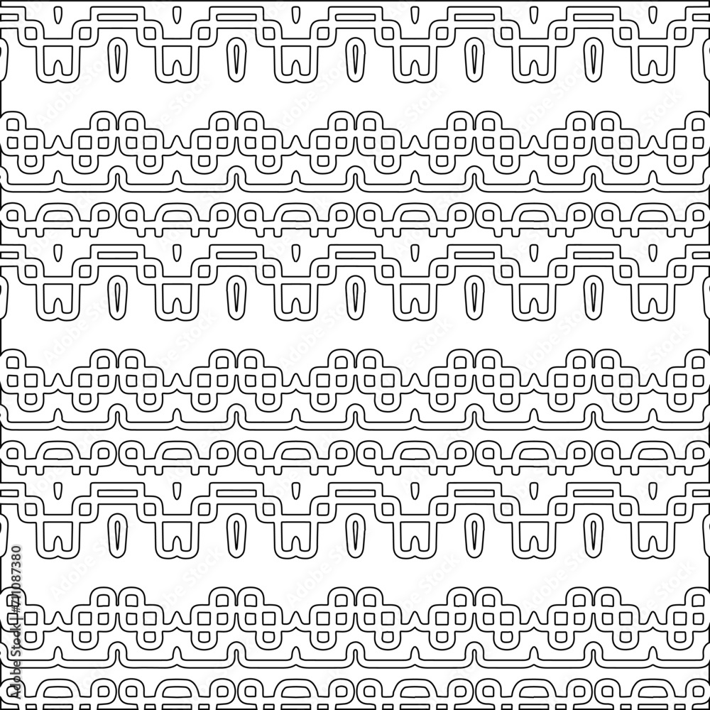Abstract shapes.Patterns from lines.White wallpaper. Vector graphics for design, textile, decoration, cover, wallpaper, web background, wrapping paper, fabric, packaging. Repeating pattern. Abstract shapes.Patterns from lines.White wallpaper. Vector graphics for design, textile, decoration, cover, wallpaper, web background, wrapping paper, fabric, packaging. Repeating pattern.