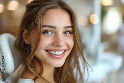 beautiful smile, and healthy teeth, different people at a dentist appointment, dental practice concept 