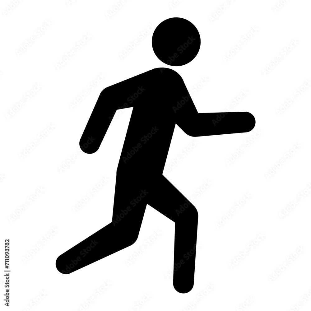Running person