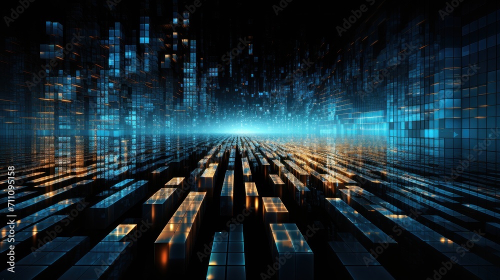 Processing of Data and Information in Spacetime IT Background