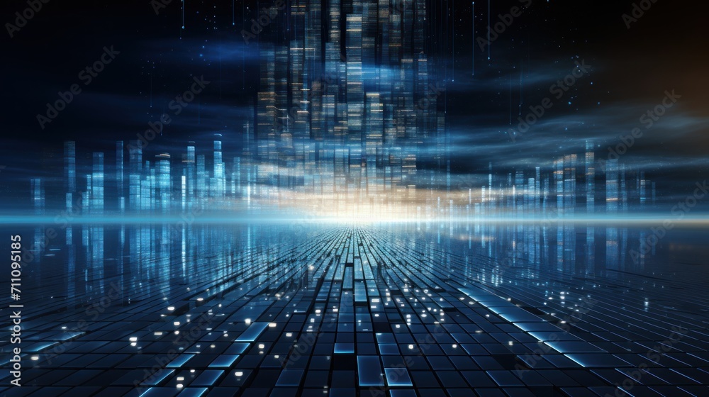 Processing of Data and Information in Spacetime IT Background