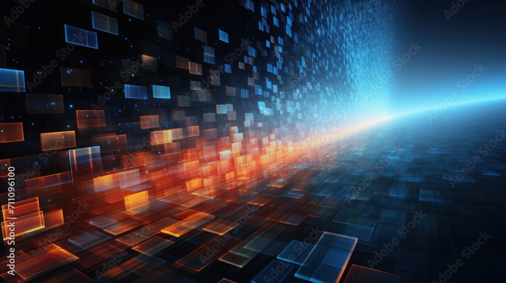 Processing of Data and Information in Spacetime IT Background