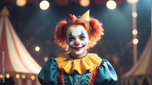 clown in the circus