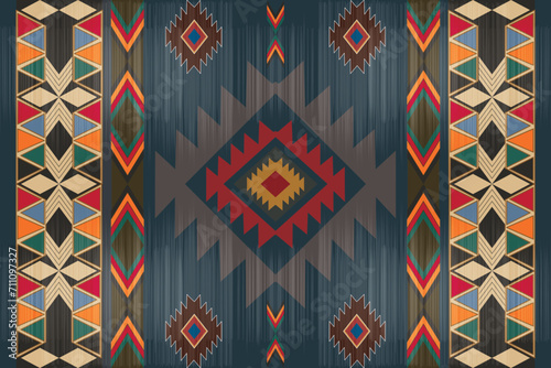 Aztec Tribal Ethnic
Geometric Seamless Pattern
Rug, Western Area Rug for
Beedroom Living Room-43 photo