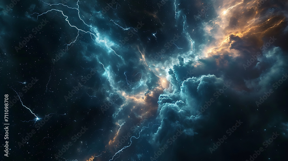 A space storm