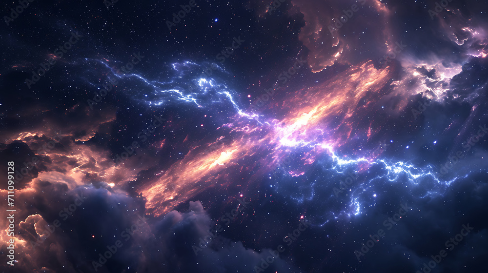 Fototapeta premium a large galaxy wallpaper