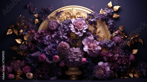 elegant luxury purple background illustration regal opulent, lavish sophisticated, royal majestic elegant luxury purple background