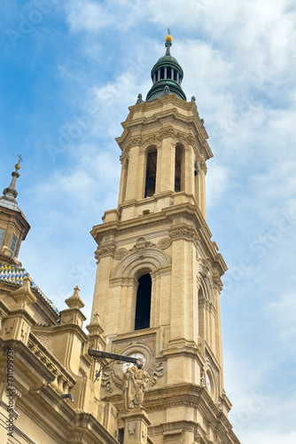 Basilica and cathedral of El Pilar, Zaragoza, Spain. High quality photo © herraez