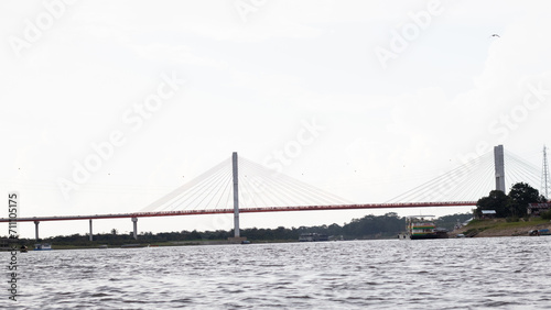 Puente sobre río nanay iquitos peru © Zack