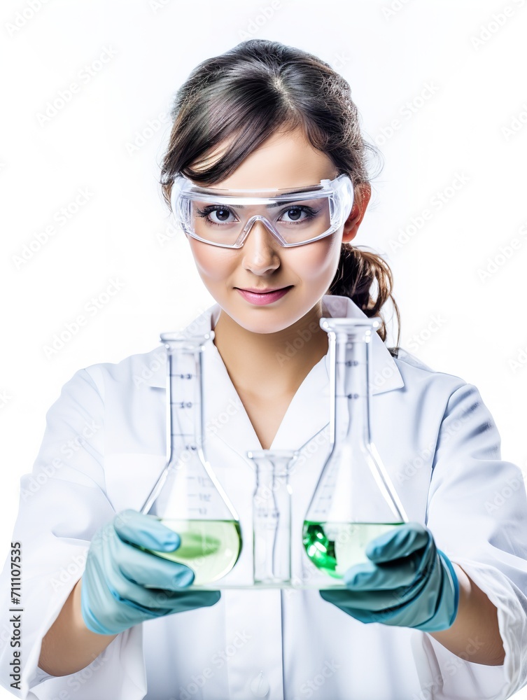 Innovative Female Scientist in Lab, AI Generated Innovative Female Scientist in Lab, AI Generated