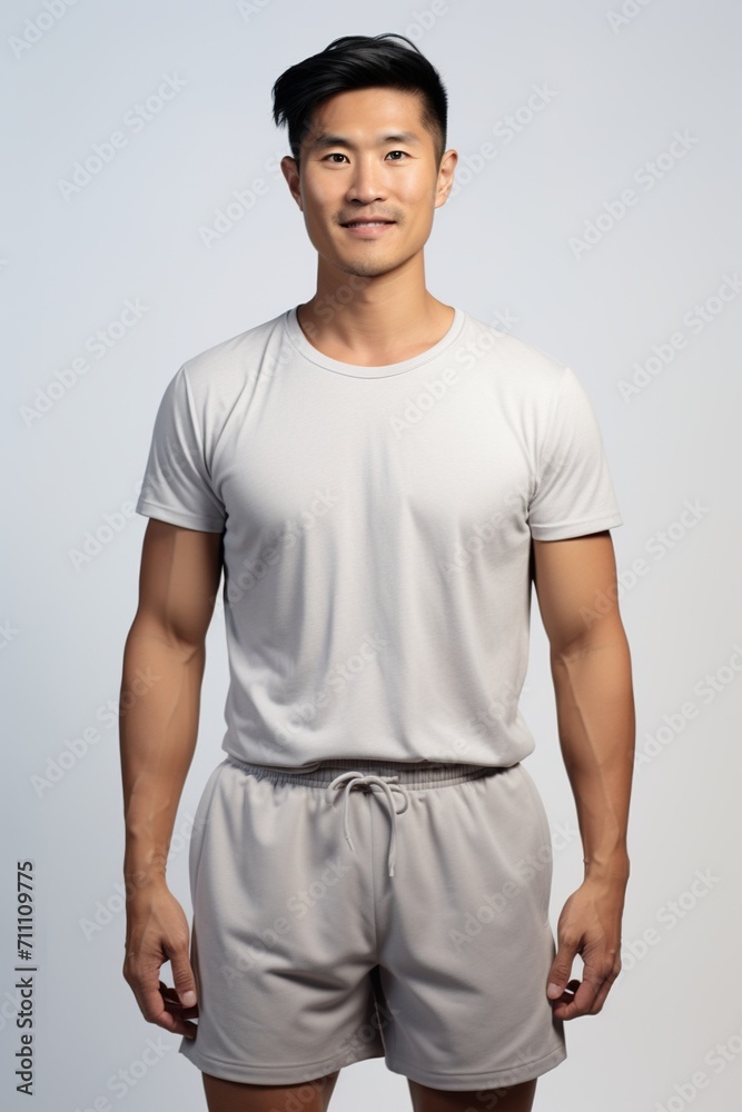 Asian man in casual outfit Asian man in casual outfit