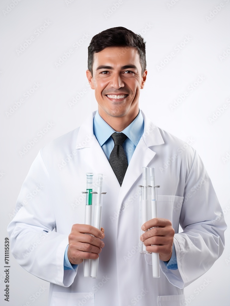 Male Scientist Conducting Research, AI Generated Male Scientist Conducting Research, AI Generated