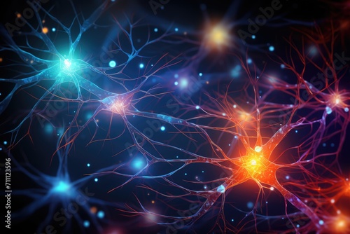 Anatomy brain nerve cells. Neuronal Mind Cell Network Neurons elongated Axons and branching Dendrites transmit signals Synapses Neurotransmitters. Action potentials Axon, Myelin sheath Ion channels. © Leo