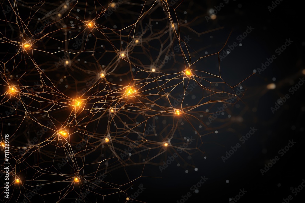 Obraz premium Human Brain Energy vibrant Brain Bulb light bulb. Neuronal network neurons creative, colorful, and glowing creativity, innovation, insightful axon idea generation, moments of epiphany and brilliance. 