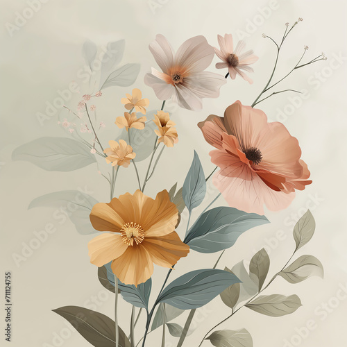 abstract floral background