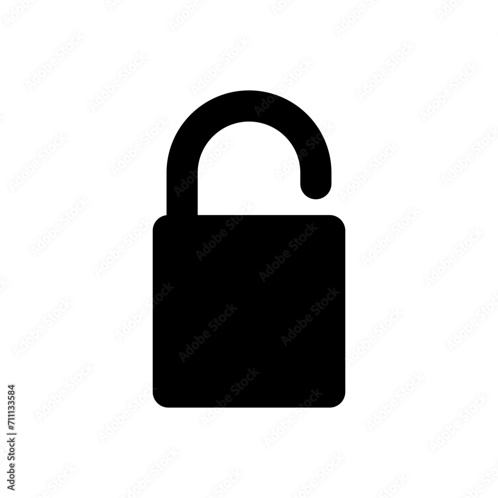 Padlock icon vector design templates simple and modern Padlock icon vector design templates simple and modern