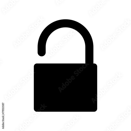 Padlock icon vector design templates simple and modern