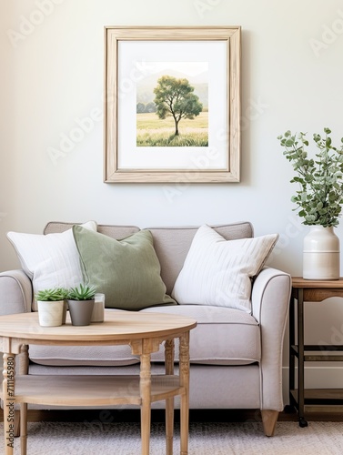 Pastoral Scene Watercolors: Farmhouse Simplicity Infused Wall Art