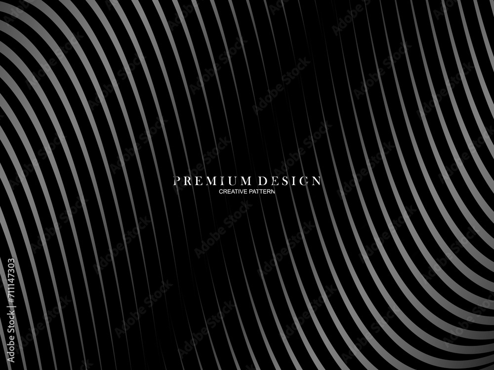 Abstract futuristic dark black background with waving design. Realistic 3d wallpaper with luxurious flowing lines. Elegant background for posters, websites, brochures, cards, banners, apps etc. Abstract futuristic dark black background with waving design. Realistic 3d wallpaper with luxurious flowing lines. Elegant background for posters, websites, brochures, cards, banners, apps etc.