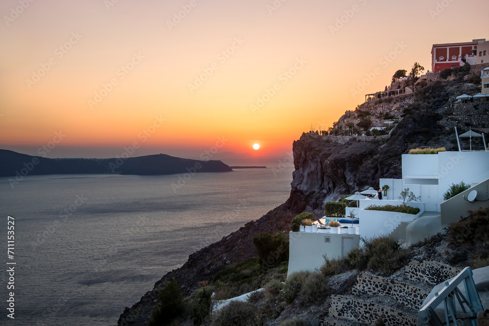 Santorini island. Greece.