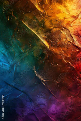 Wallpaper Mural "Chromatic Canvas: A Rich Tapestry of Textured Hues" Torontodigital.ca