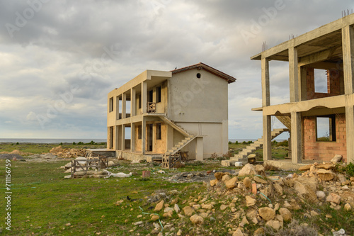 construction of residential villas near the Mediterranean Sea 3