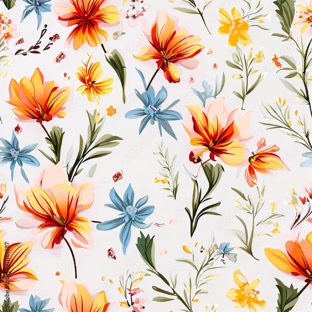 seamless floral background seamless floral background