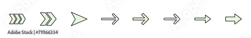 Arrow icon set. Arrow symbol. Arrow sign for your web design.