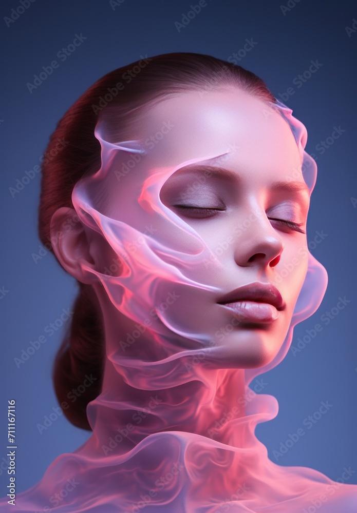 Nourishing Radiance A Captivating Model Poster Nourishing Radiance A Captivating Model Poster