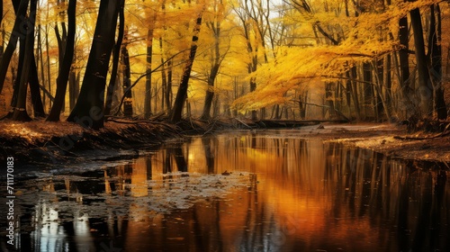 golden yellow autumn background illustration season nature, warm cozy, harvest pumpkin golden yellow autumn background